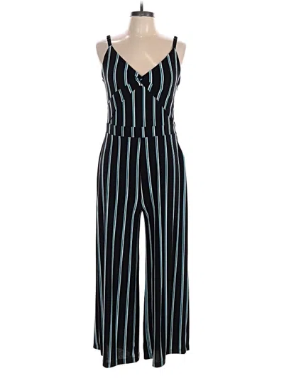 Pre-owned Bar Iii Jumpsuit In Blue