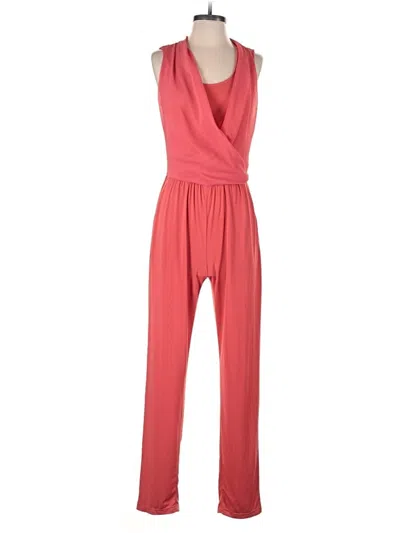 Pre-owned Bar Iii Jumpsuit In Red