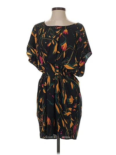 Pre-owned Bar Iii Kimono In Black