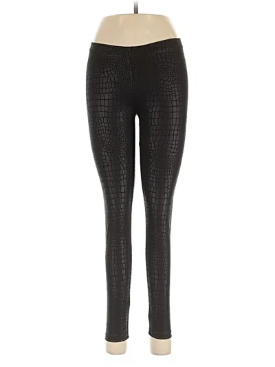 Pre-owned Bar Iii Leggings In Black