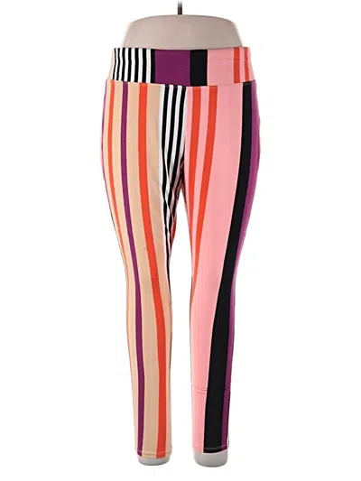 Pre-owned Bar Iii Leggings In Pink
