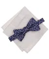 Bar Iii Men's 2-piece Sutherland Floral Bow Tie And Pocket Square Set, Macy's Exclusive In Multi