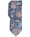 Bar Iii Men's Addle Floral Tie, Exclusively At Macy's In Melon