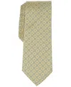 Bar Iii Men's Appold Medallion Tie, Exclusively At Macy's In Yellow