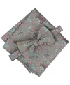 Bar Iii Men's Argentine Floral Bow Tie And Pocket Square, 2-piece Set, Macy's Exclusive In Brown