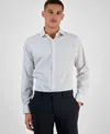 Bar Iii Men's Bree Slim-fit Stretch Leaf-print Dress Shirt, Exclusively At Macy's