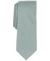 Bar Iii Men's Burgon Solid Textured Tie, Exclusively At Macy's In Lt Green