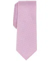 Bar Iii Men's Burgon Solid Textured Tie, Exclusively At Macy's In Pink