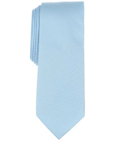 Bar Iii Men's Burgon Solid Textured Tie, Exclusively At Macy's In Sky
