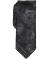 Bar Iii Men's Chesterfield Floral Tie, Macy's Exclusive In Black