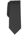 Bar Iii Men's Chevron Tonal Solid Pattern Tie In Black