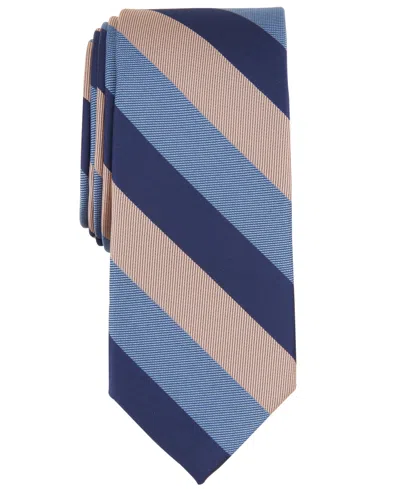 Bar Iii Men's Dalton Stripe Tie, Created For Macy's In Orange