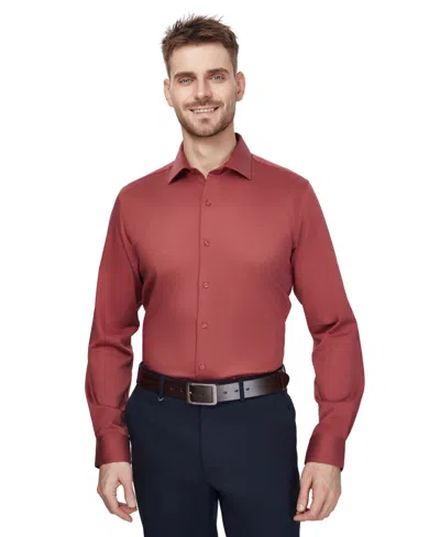 Bar Iii Men's Diamond Dobby Slim Fit Dress Shirt, Macy's Exclusive In Pink
