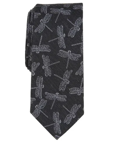 Bar Iii Men's Dragonfly Tie, Created For Macy's In Blue