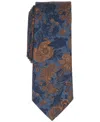 Bar Iii Men's Easton Floral Tie, Macy's Exclusive In Blue