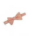 Bar Iii Men's Floral Bow Tie In Orange In Brown