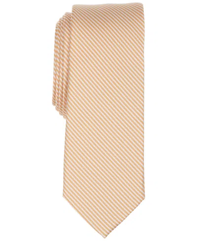 Bar Iii Men's Frankie Stripe Tie, Macy's Exclusive In Burgundy