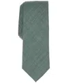 Bar Iii Men's Gatsby Solid Pattern Tie, Macy's Exclusive In Green