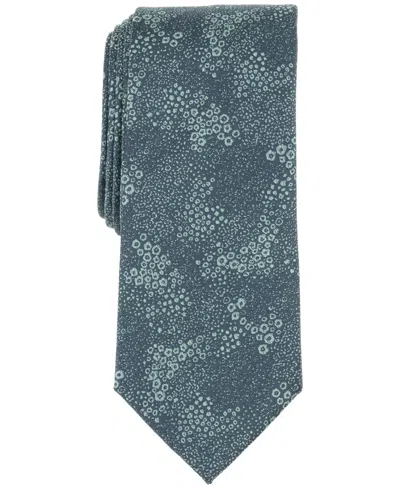 Bar Iii Men's Glendale Abstract Floral Tie, Created For Macy's In Hunter