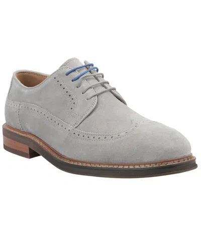 Bar Iii Men's Lace-up Round Toe Dress Shoes, Macy's Exclusive In Gray