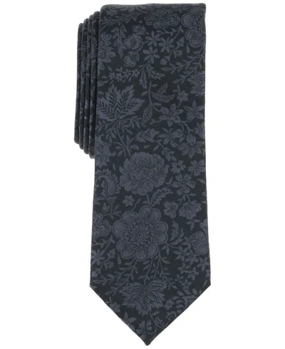 Bar Iii Men's Lambeth Paisley Tie, Exclusively At Macy's In Black