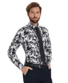 Bar Iii Men's Leo Botanical Printed Long-sleeve Dress Shirt, Macy's Exclusive In Multi