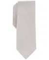 Bar Iii Men's Logan Solid Tie, Created For Macy's In Cream
