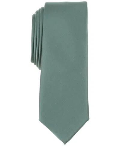 Bar Iii Men's Logan Solid Tie, Created For Macy's In Mint