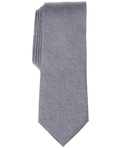 Bar Iii Men's Melange Chevron Solid Tie, Exclusively At Macy's