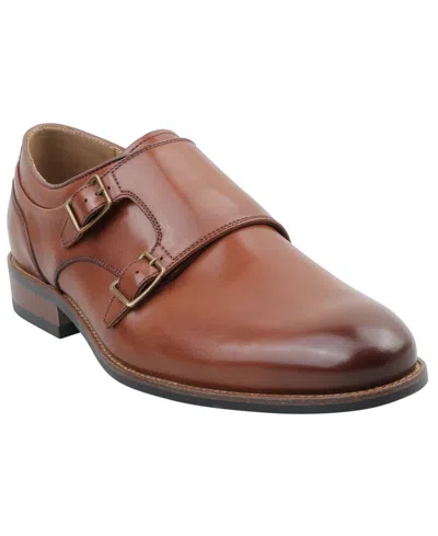 Bar Iii Men's Monk Dress Leather Shoes, Macy's Exclusive In Brown