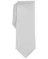 Bar Iii Men's Ocala Textured Tie, Exclusively At Macy's In Sliver