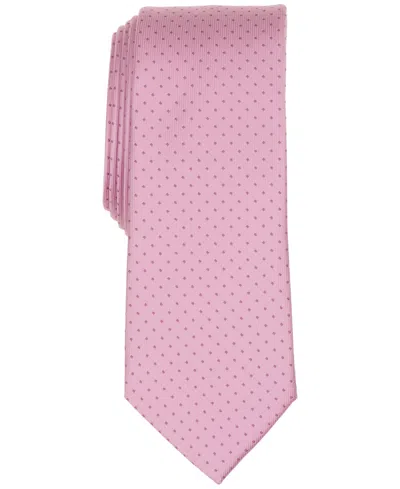 Bar Iii Men's Palmer Dot Skinny Tie, Macy's Exclusive In Pink