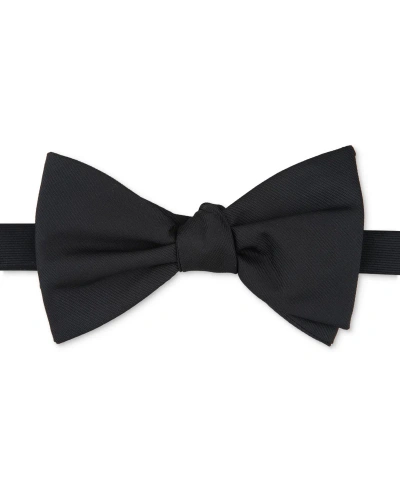 Bar Iii Men's Piercy Solid Black Bow Tie, Created For Macy's