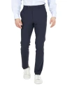 Bar Iii Men's Skinny Fit Wrinkle-resistant Wool-blend Suit Separate Pant, Created For Macy's In Navy
