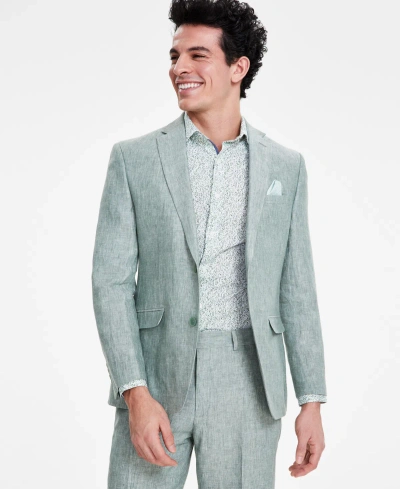 Bar Iii Men's Slim-fit Linen Suit Jackets, Created For Macy's In Light