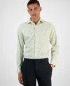 Bar Iii Men's Slim Fit Long Sleeve Button-front Boboli Floral Print Shirt, Exclusively At Macy's