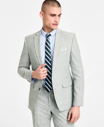 Bar Iii Men's Slim-fit Linen Suit Jacket, Exclusively At Macy's In Green
