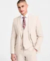 Bar Iii Men's Slim-fit Linen Suit Jacket, Exclusively At Macy's In Natural