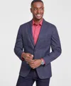 Bar Iii Men's Slim Fit Sport Coat, Created For Macy's In Blue,tan