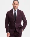 Bar Iii Men's Slim-fit Satin Suit Separate Jacket, Exclusively At Macy's In Purple