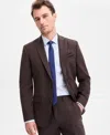 Bar Iii Men's Slim-fit Wool-blend Suit Separate Jacket, Exclusively At Macy's In Brown