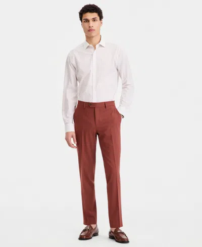 Bar Iii Men's Slim-fit Wool Blend Suit Separates Pants, Macy's Exclusive In Brown