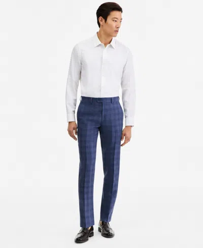 Bar Iii Men's Slim-fit Linen-blend Suit Separates Pants, Macy's Exclusive In Brown