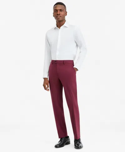 Bar Iii Men's Slim-fit Suit Separates Pants, Macy's Exclusive In Red