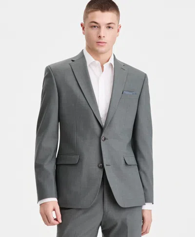 Bar Iii Men's Slim-fit Wool Blend Suit Separates Jacket, Macy's Exclusive In Gray