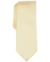 Bar Iii Men's Lombard Textured Tie, Created For Macy's In Yellow