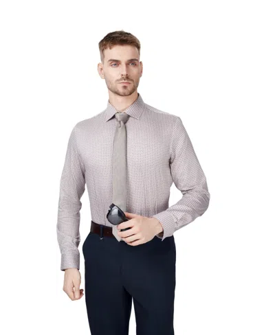 Bar Iii Men's Tono Medal Slim-fit Dress Shirt In Multi