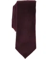 Bar Iii Men's Tux Velvet Solid Tie, Macy's Exclusive In Brown