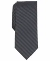Bar Iii Men's Weston Stripe Tie In Black In Black