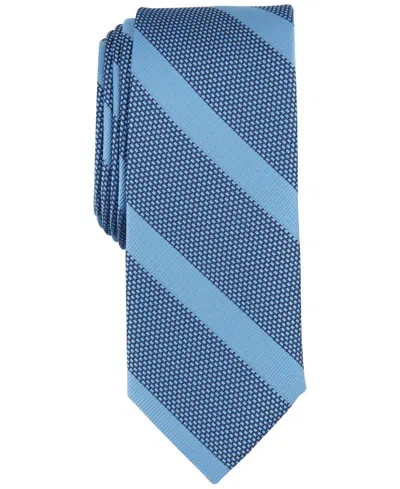 Bar Iii Men's Wilson Stripe Tie, Created For Macy's In Blue